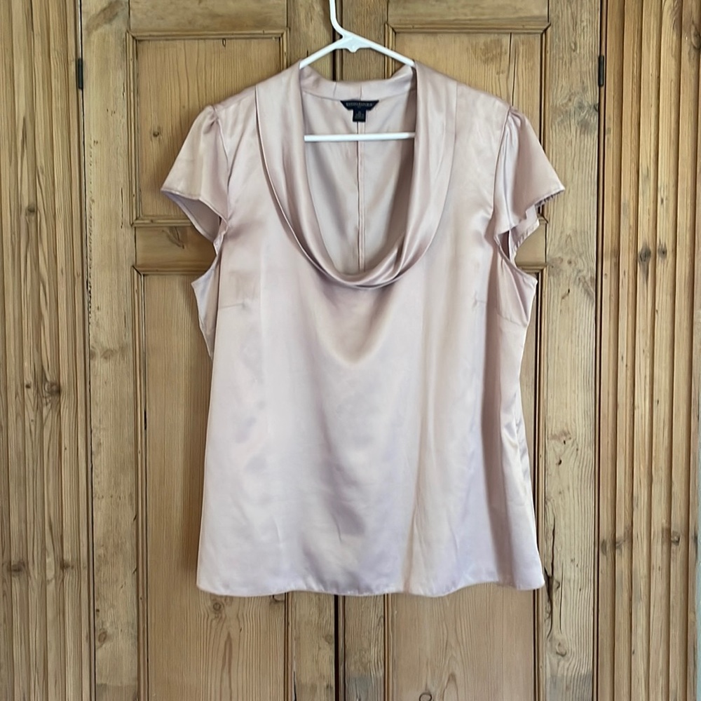 Banana Republic cowl neck blouse size XL ECU